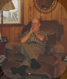 Dad reclining